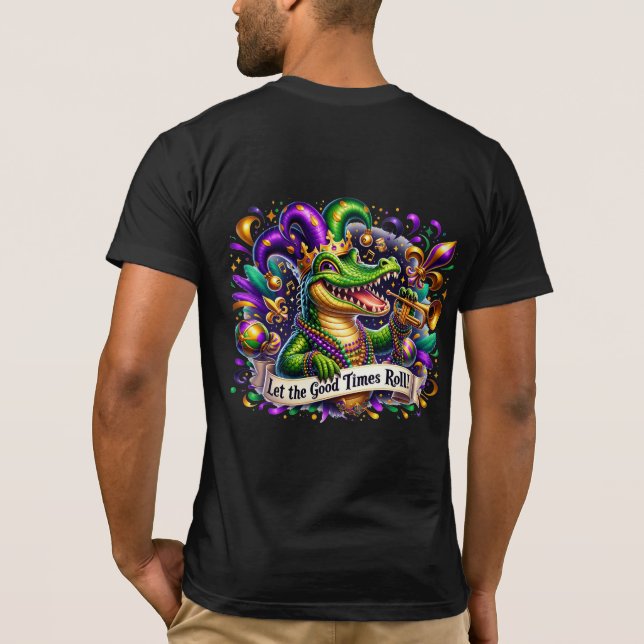 Camiseta de Mardi Gras (Verso)