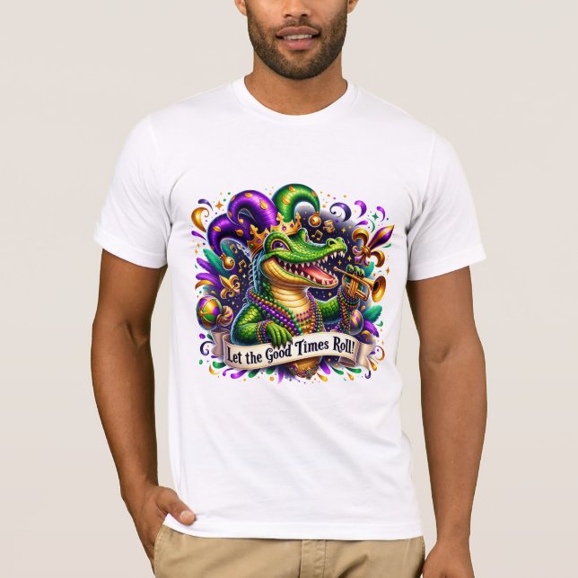 Camiseta de Mardi Gras (Frente)