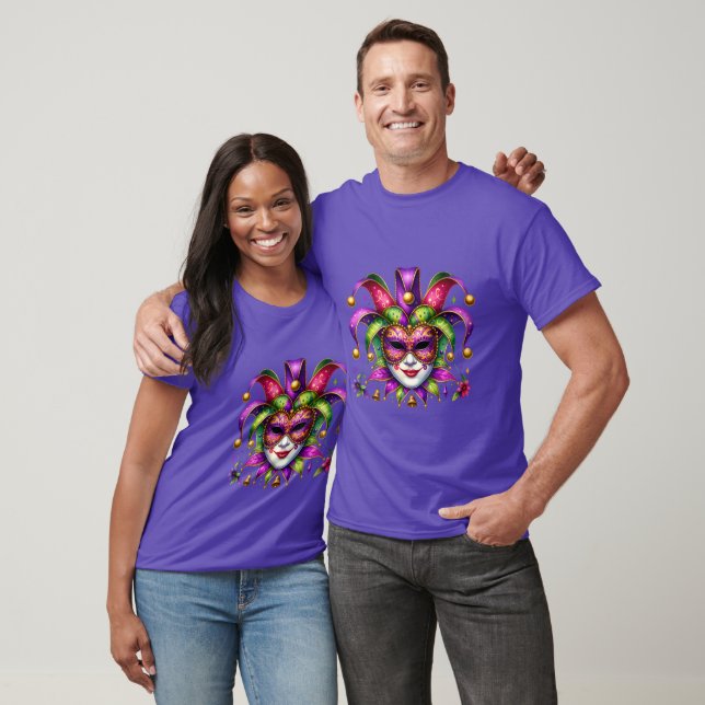 Camiseta de Mardi Gras (Unissex)