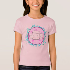 Camiseta De marshmallow delicada