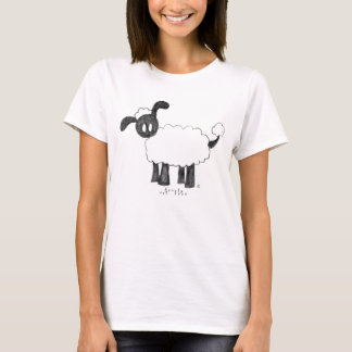 Camiseta de mascote de ovelha hensly