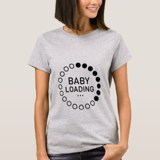 Camiseta de Maternidade Bebê Carregando