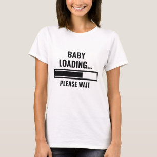 Camiseta de Maternidade de Carregamento de Bebês