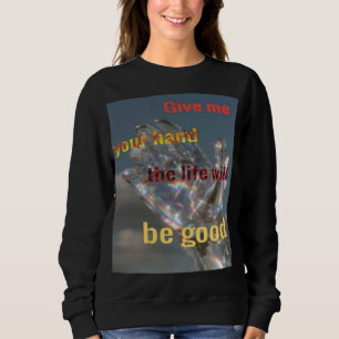 Camiseta dê-me a sua mão