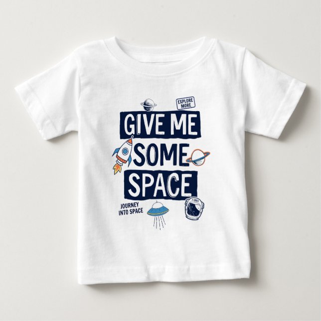 Camiseta Dê-Me Algum Espaço (Frente)