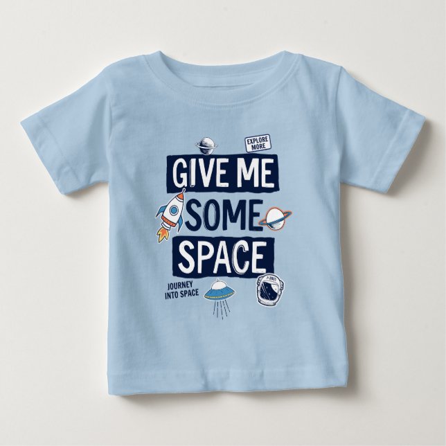Camiseta Dê-Me Algum Espaço (Frente)