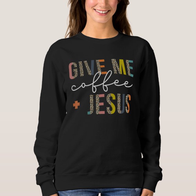 Camiseta Dê-me Café Jesus Cristãos (Frente)