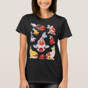 Camiseta Dê-me comida (koi)