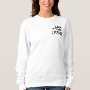 Camiseta Dê-me Jesus Sweet shirt
