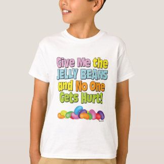 Camiseta Dê-me os feijões de geléia