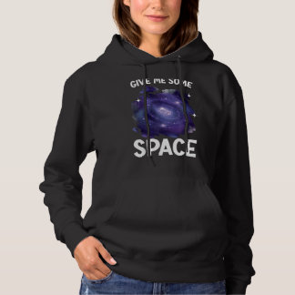 Camiseta Dê-me um pouco de astrônomo espacial externo