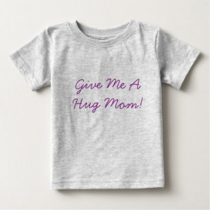 Camiseta Dê-me uma mamã do abraço (o Creeper orgânico