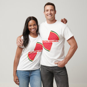 Camiseta de Melancia Bangaranga Texto