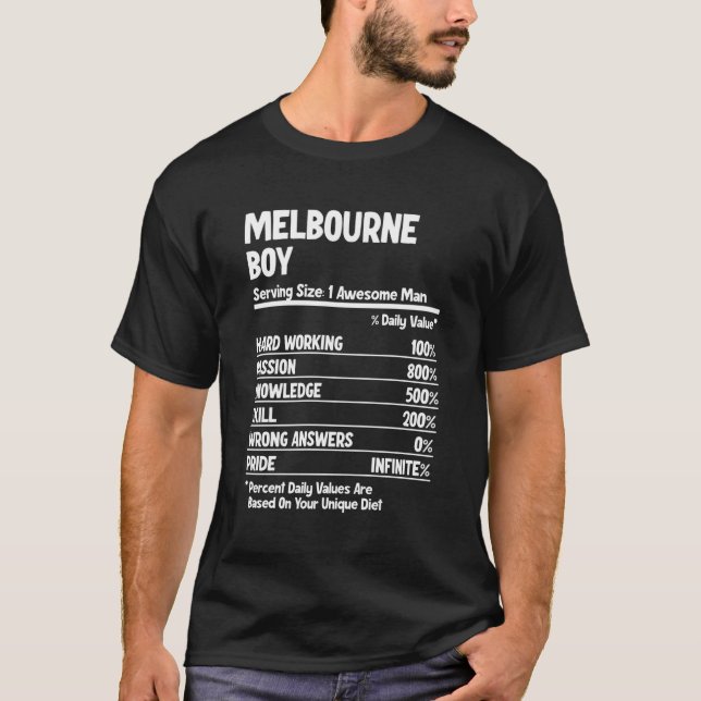Camiseta De Melbourne (Frente)