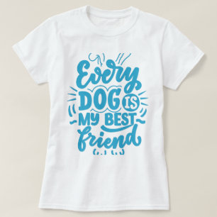 Camiseta de melhor amigo de cachorro