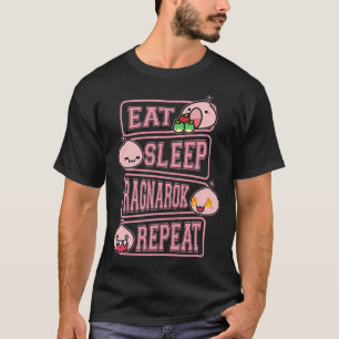 Camiseta de Meme de Jogador Ragnarok Poring Coma D