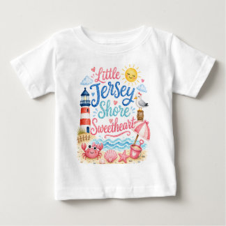 Camiseta de Menina Bebê Jersey Shore