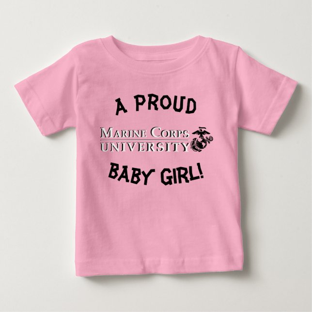 camiseta de menina bebê MCU (Frente)