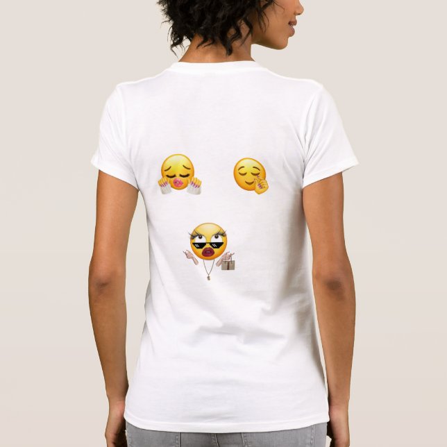 camiseta de menina bonita do papai (Verso)