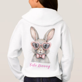 Camiseta de Menina Coelho Fofo | Camiseta Gráfica 