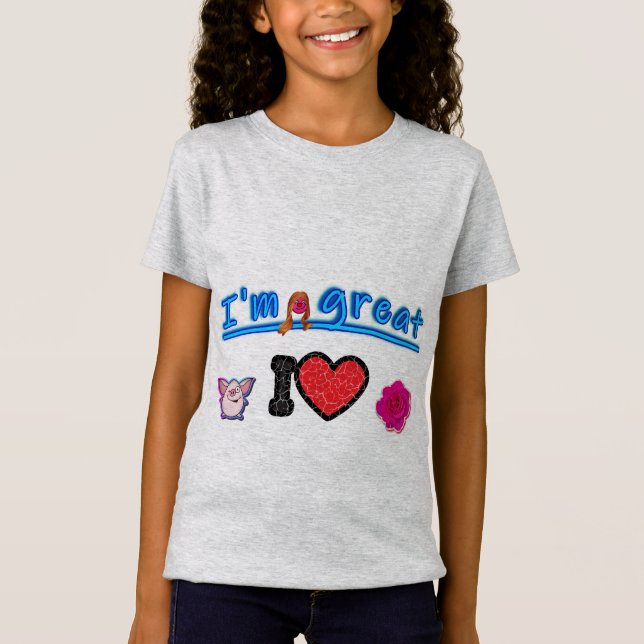 Camiseta de meninas (Frente)