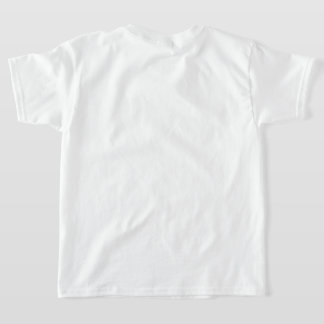 Camiseta de Meninas de Violão Acústico Fogo e Água