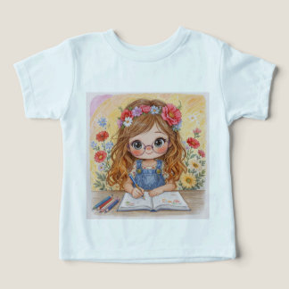 Camiseta de Meninas Fofas – Estilo Doce e Divertid