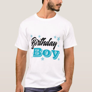 Camiseta de Menino de Aniversário