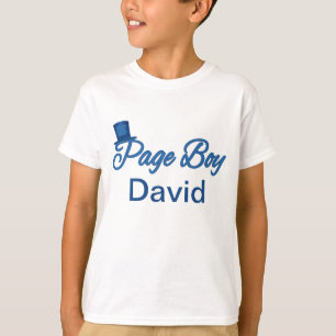 Camiseta de Menino de Página Bonita para Personali