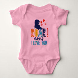 Camiseta de Menino ROAR com Amor – Dino Kids' Tee