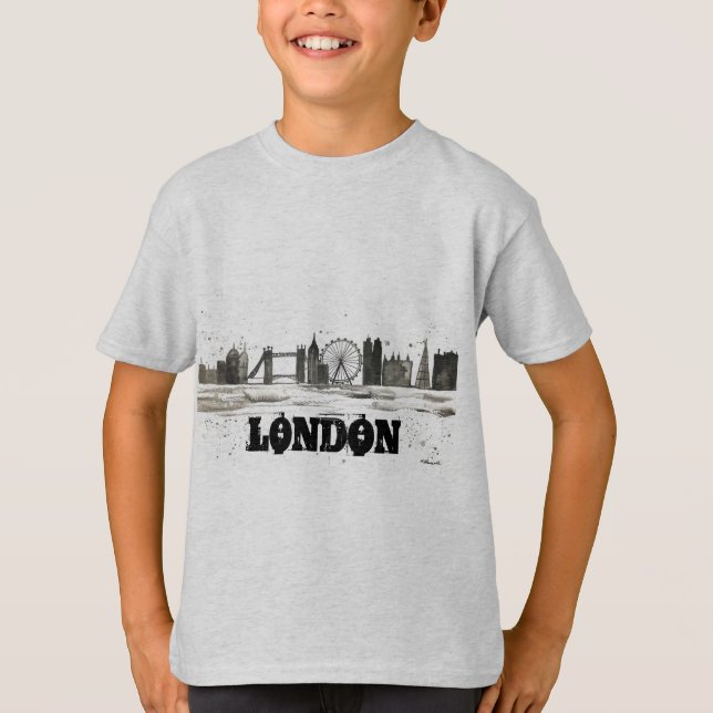 Camiseta de meninos de Londres (Frente)