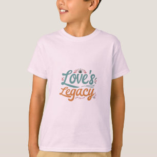 Camiseta de Meninos Legados do Amor
