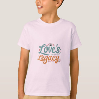 Camiseta de Meninos Legados do Amor