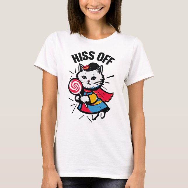 Camiseta de Mensagens de Desativação (Frente)