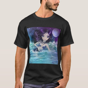 Camiseta de Mermaid Amid the Soft Sea