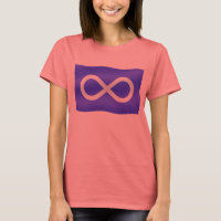 Camiseta de Metis Orgânico, Mulheres de Bandeira