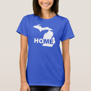 Camiseta de Michigan - Lar Longe do Estado
