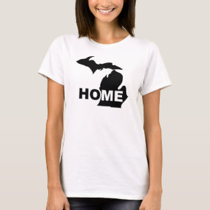 Camiseta de Michigan Longe de Casa