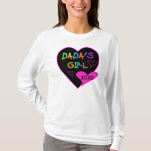Camiseta de moça do Dada, Mug, Button, Magnet, Mai (Frente)