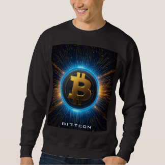 Camiseta de Moletom Bold Bitcoin Crypto Energy