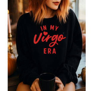 Camiseta De Moletom Da Minha Era Virgo , Presente