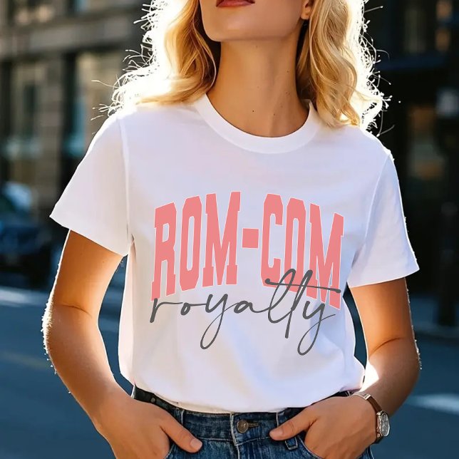 Camiseta de Moletom da Realeza do Rom-com, Present (rom-com royalty sweatshirt, book lover sweatshirt, bookish sweatshirt, reader gift, librarian gift,)