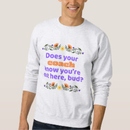 Camiseta de moletom masculina de gola redonda hóqu