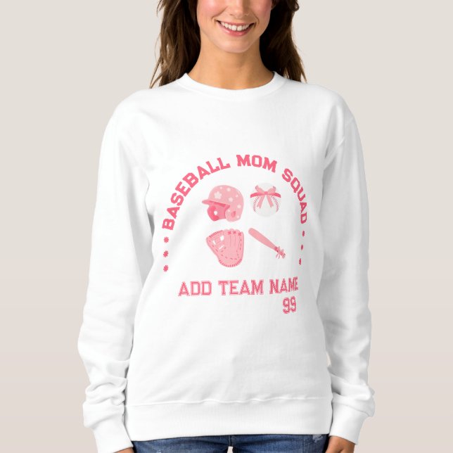 Camiseta de Moletom Personalizada da Turma da Mamã (Frente)