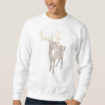 Camiseta de Moletom World Word Reindeer