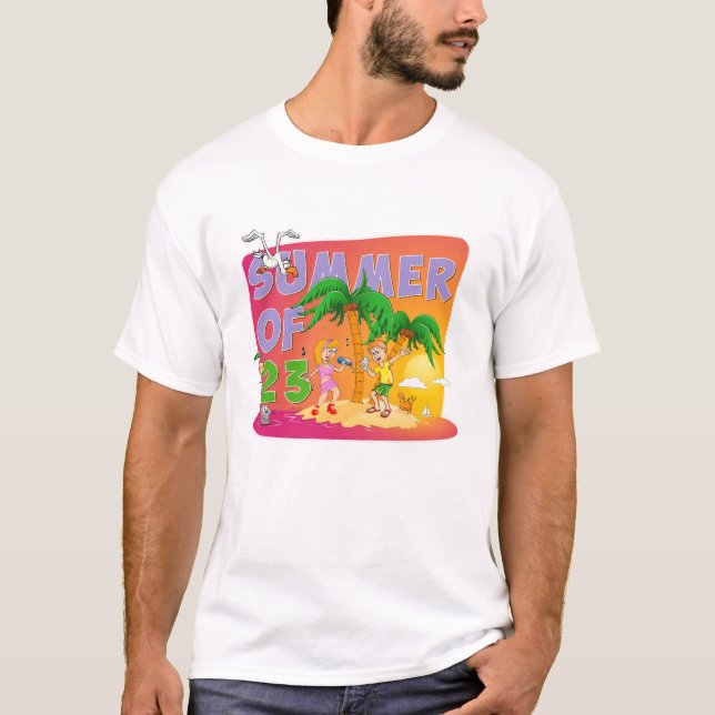 Camiseta De mooie zomer van 2023 (Frente)