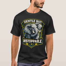 Camiseta de Motivação Animal de Mentalidade Forte