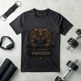 Camiseta de Motivação para Academia Bull | Foque n