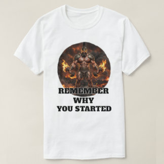 Camiseta de Motivação para Academia Guerreiro Espa