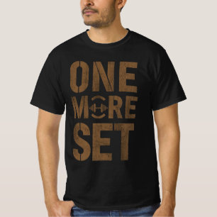 Camiseta de Motivação para Academia Um Conjunto Ad